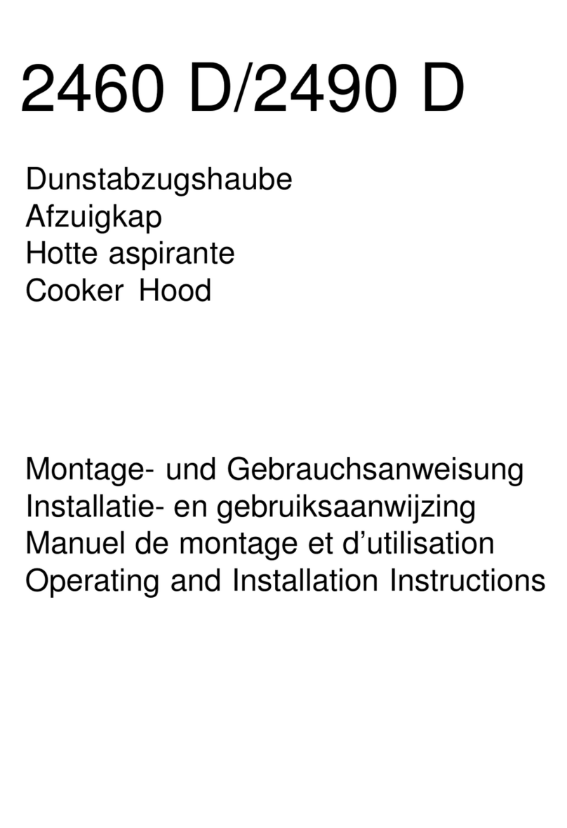 AEG 2460 D Operating and installation instructions