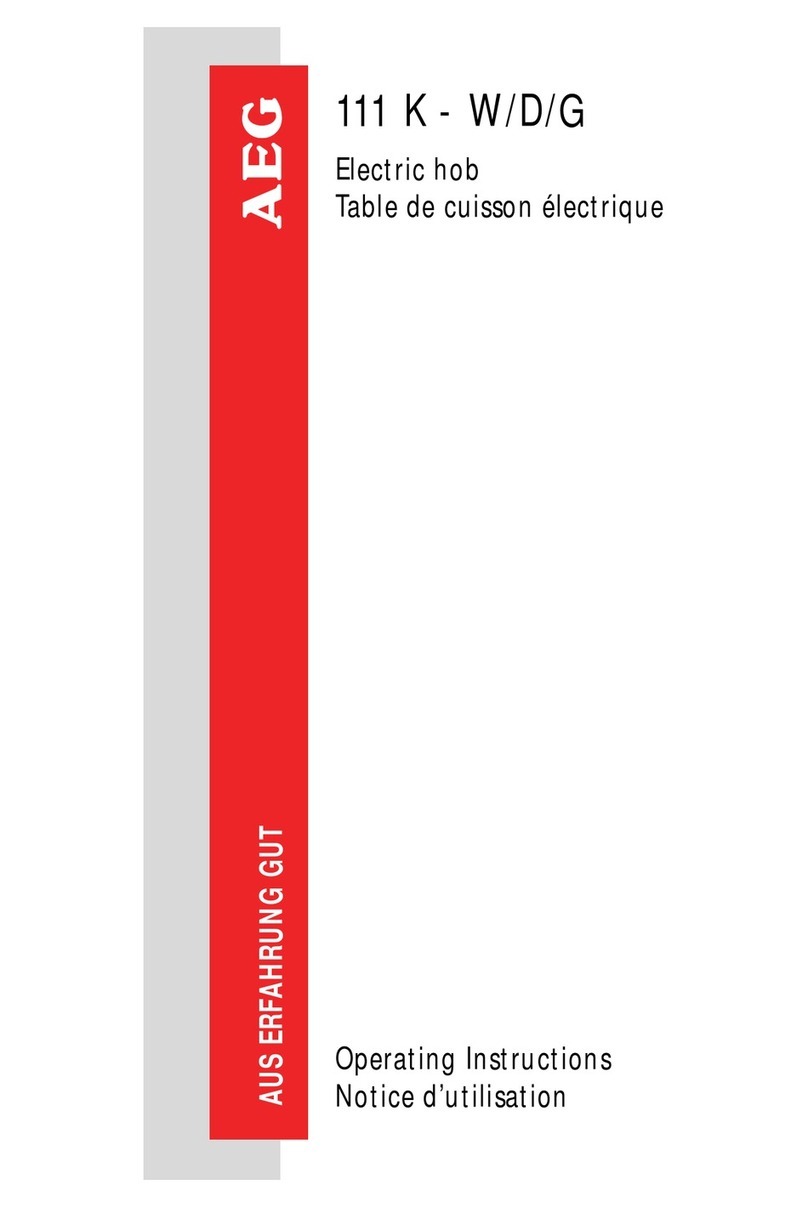AEG 111 K User manual