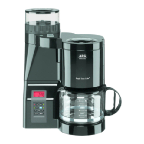 AEG Fresh Time Cafe KAM120 User manual