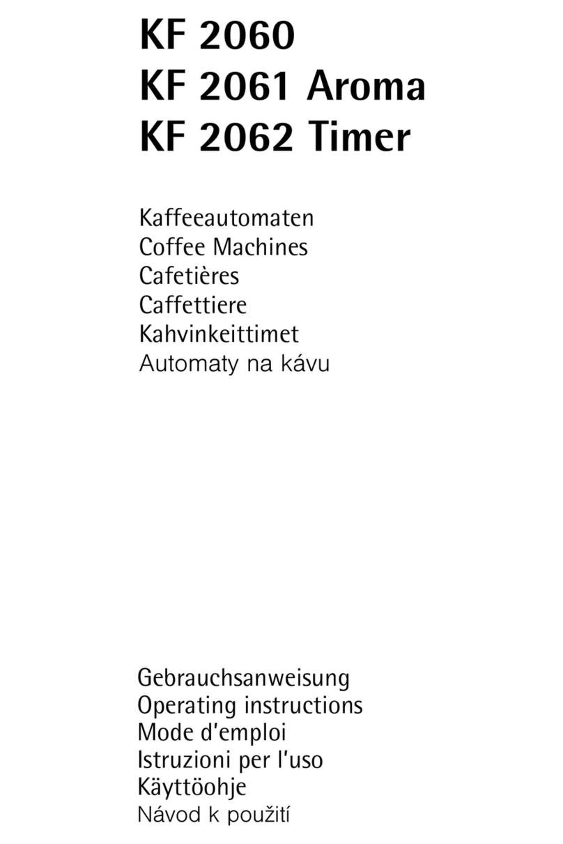 AEG KF 2060 User manual