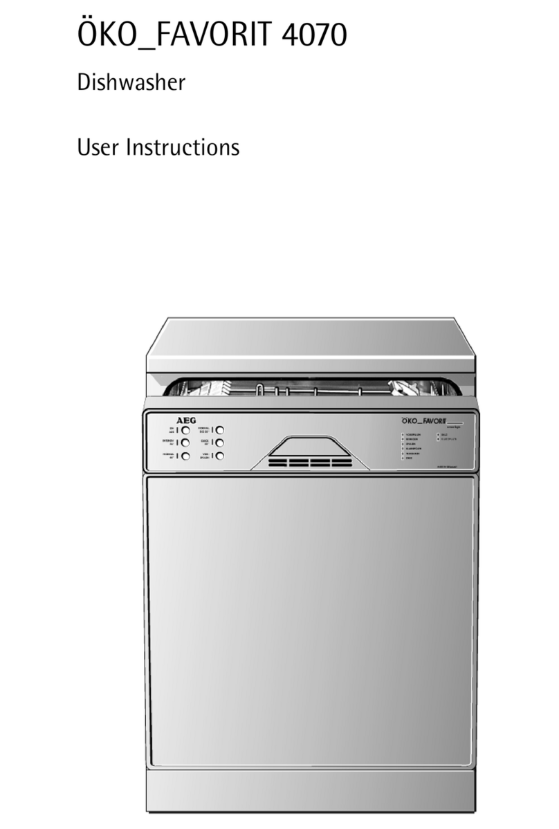 AEG OKO FAVORIT 4070 User manual