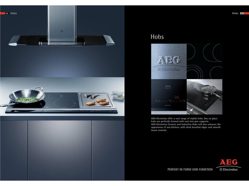 AEG Hobs User manual