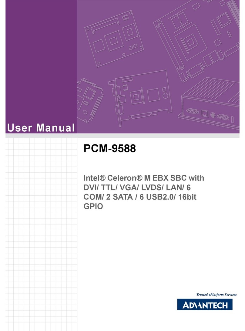 Advantech PCM-9588 User manual