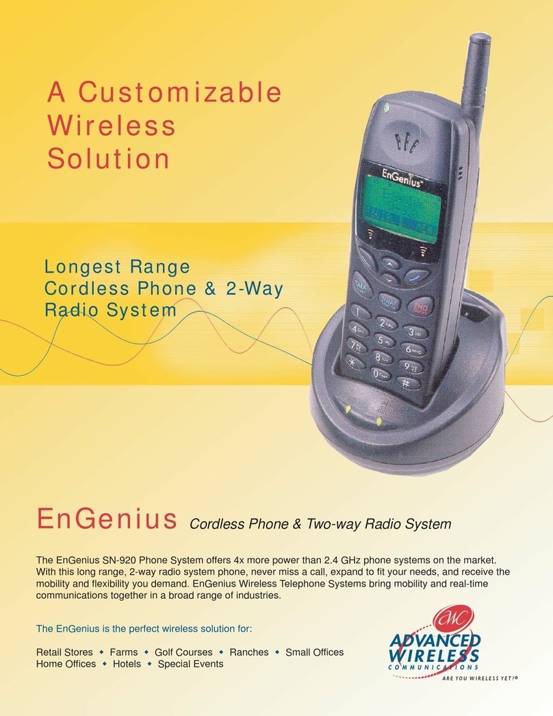 Advanced Wireless Communications EnGenius User manual Advanced Wireless Communications EnGenius User manual