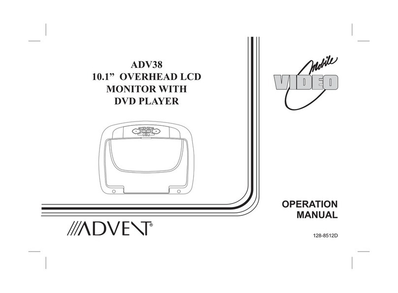 Advent ADV38 User manual Advent ADV38 User manual