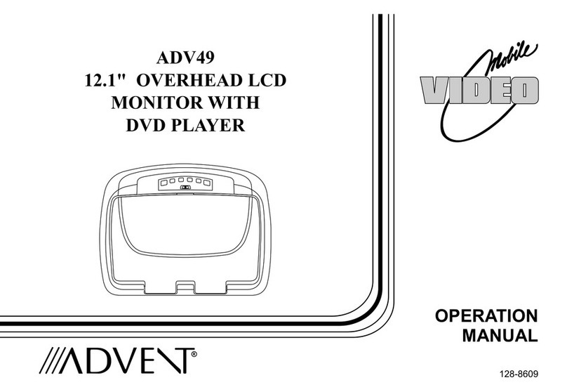 Advent VIDEO CROBILE ADV49 User manual