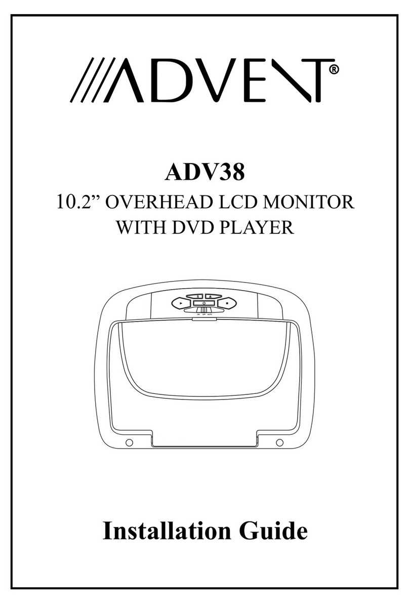 Advent ADV38 User manual Advent ADV38 User manual