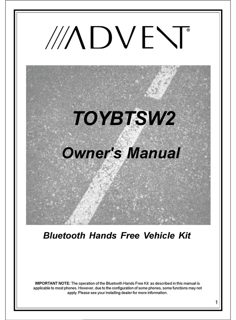 Advent TOYBTSW2 User manual