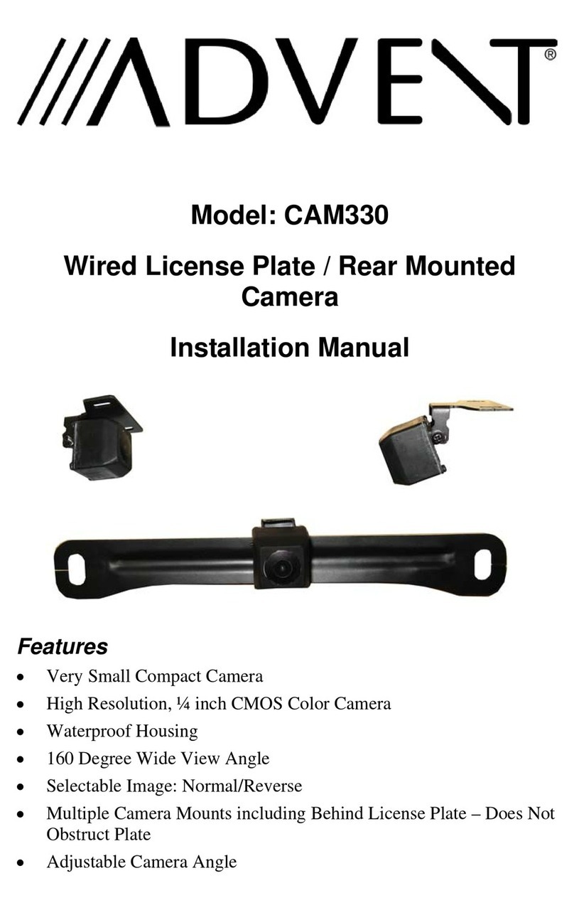 Advent CAM330 installation manual