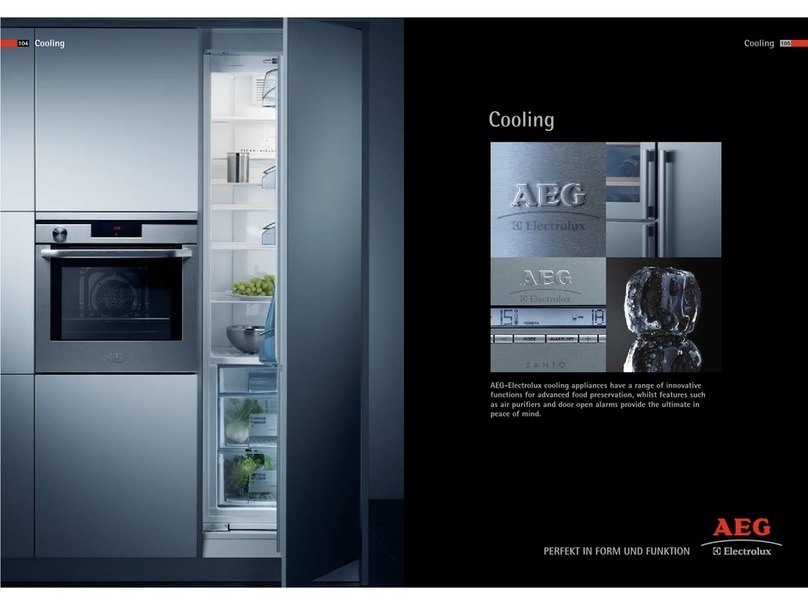AEG Cooling 105 User manual
