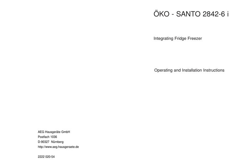 AEG OKO-SANTO 2842-6 i User manual