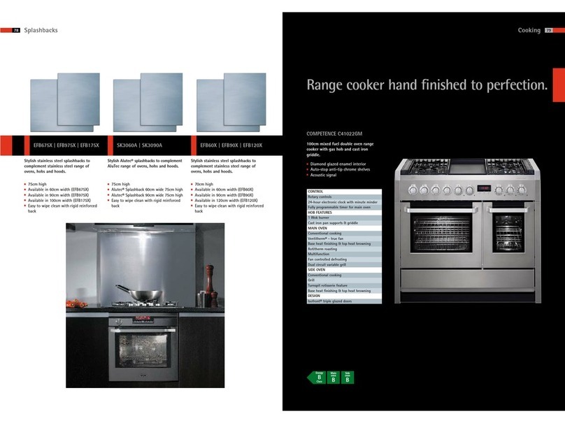 AEG EFB120X User manual