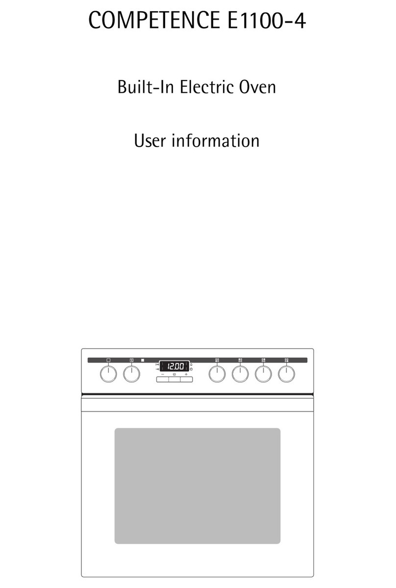 AEG COMPETENCE E1100-4 Operation manual AEG COMPETENCE E1100-4 Operation manual