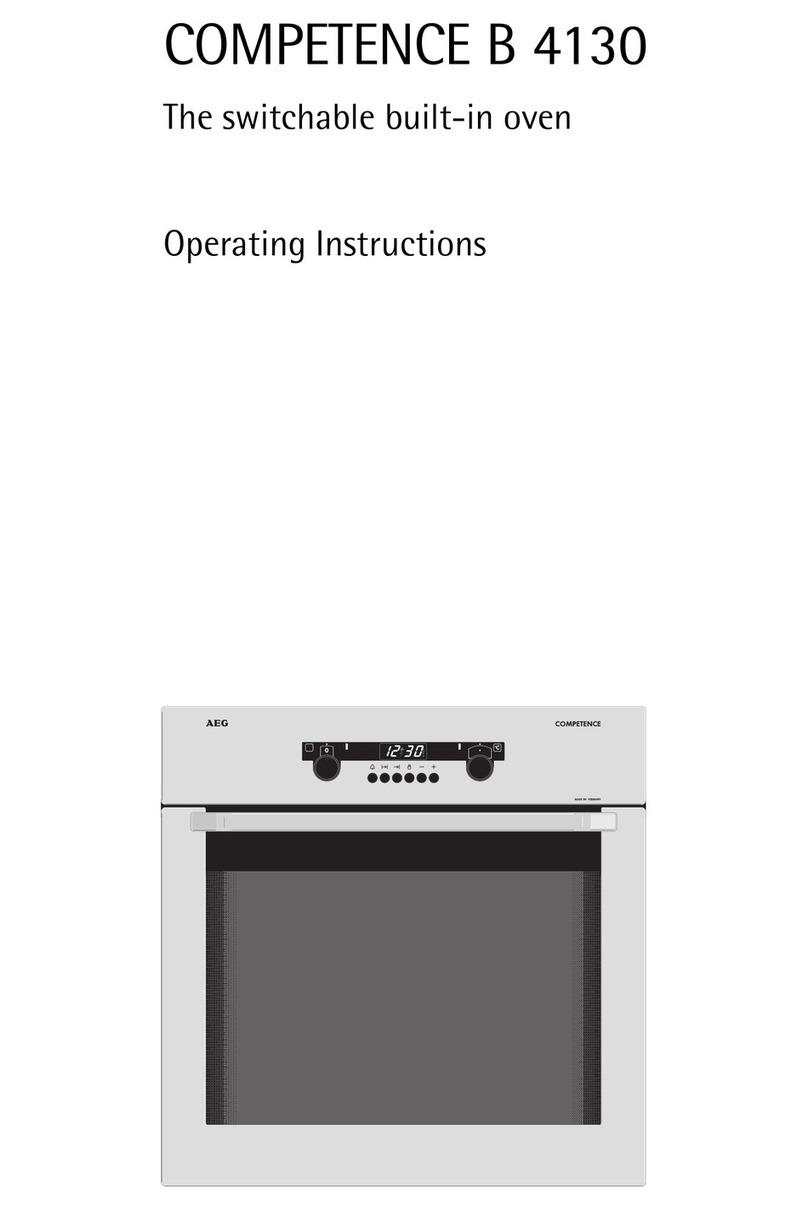 AEG COMPETENCE B 4130 User manual