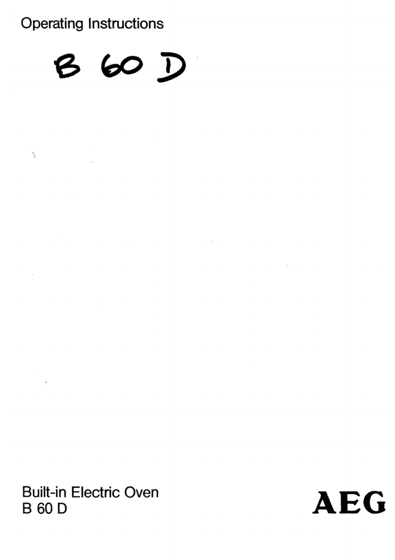 AEG B 60 D operating instructions