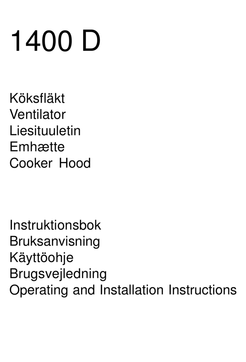 AEG 1400 D User manual