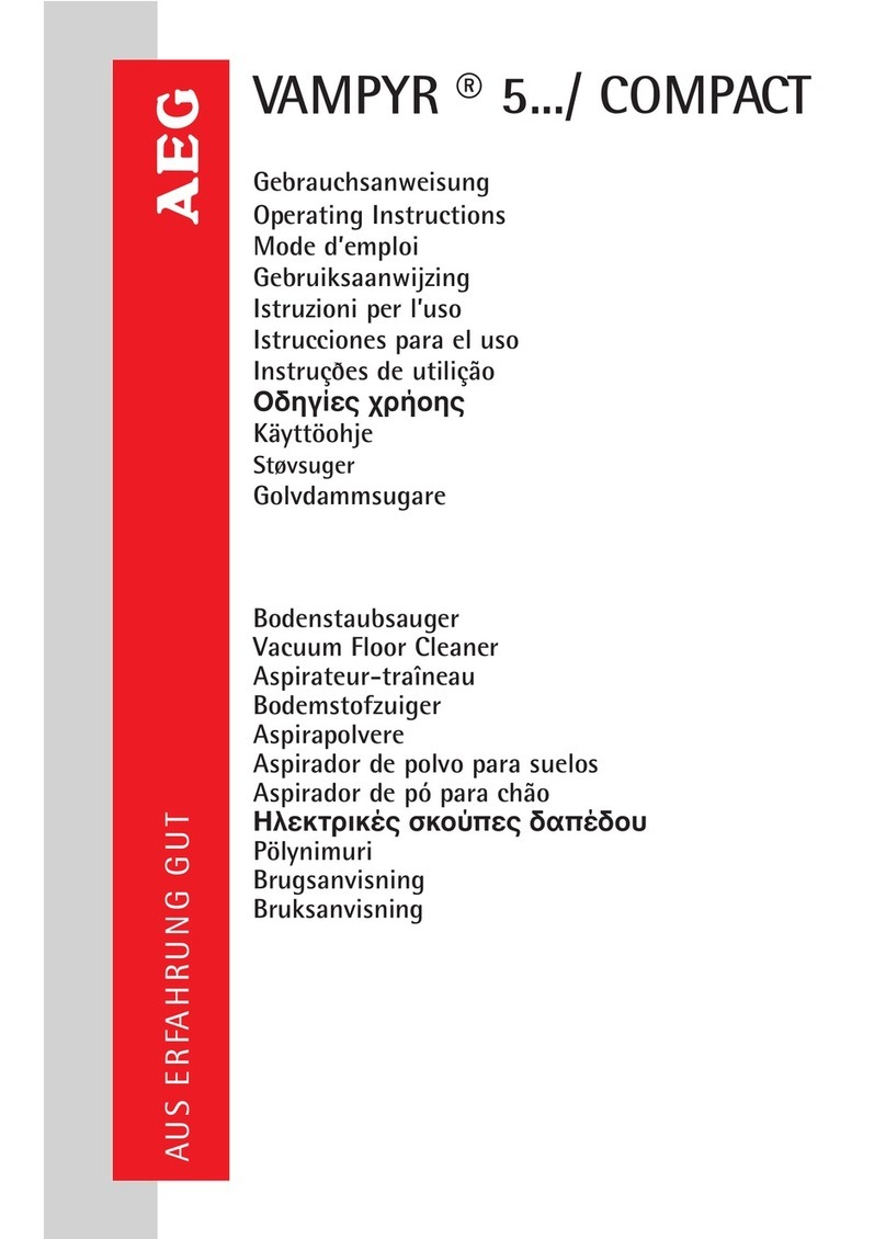 AEG Vampyr 5 Compact Series User manual