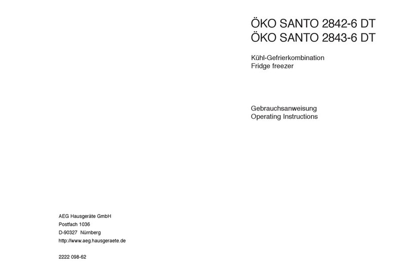 AEG OKO SANTO 2842-6 DT User manual