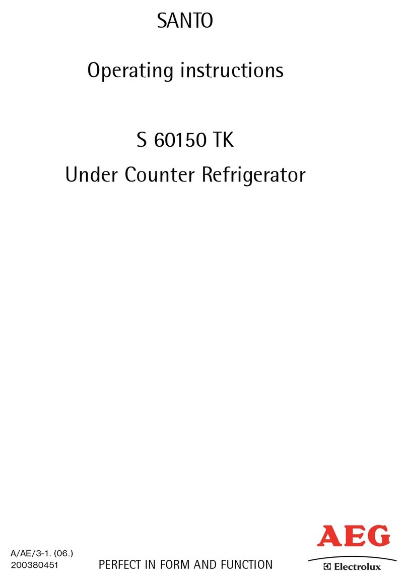AEG Santo S 60150 TK operating instructions