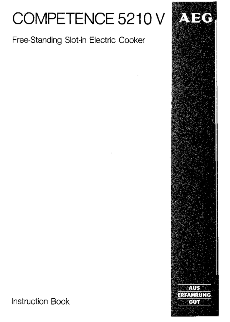 AEG COMPETENCE 5210V User manual
