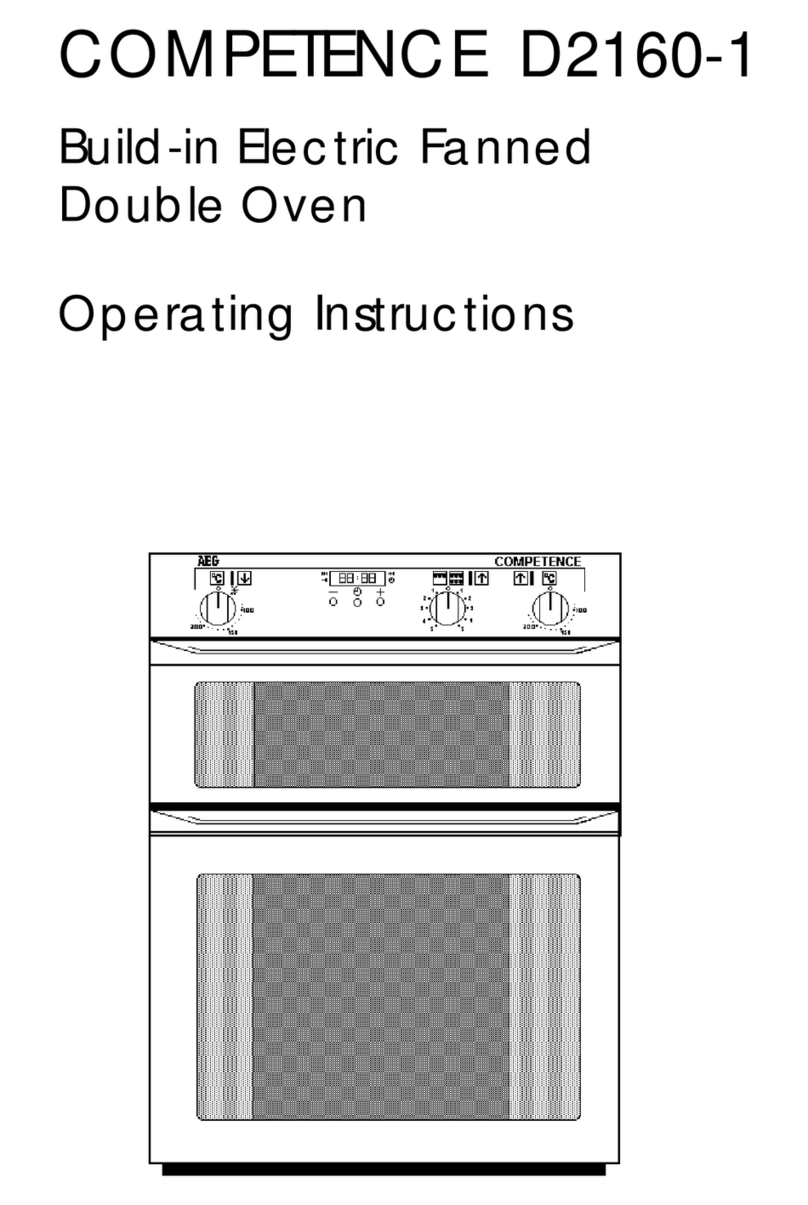 AEG COMPETENCE  D2160-1 User manual