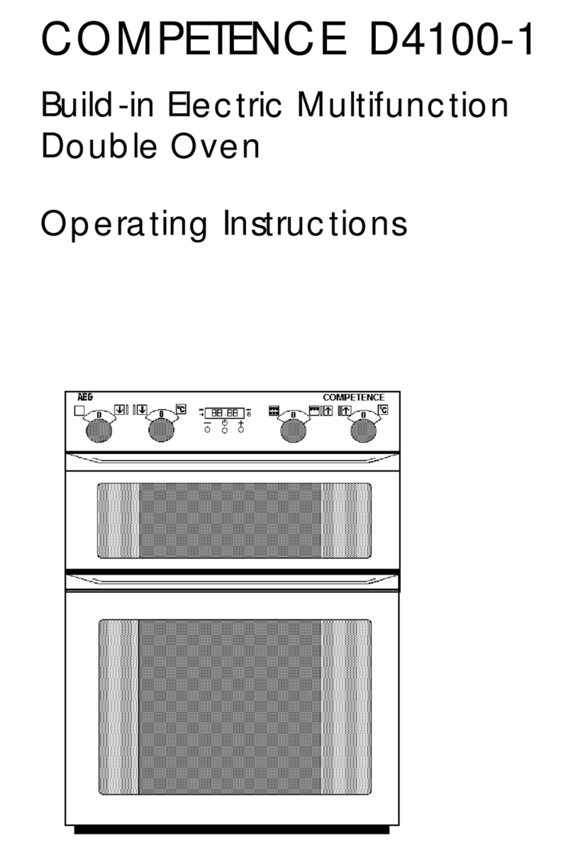 AEG COMPETENCE D4100-1 operating instructions