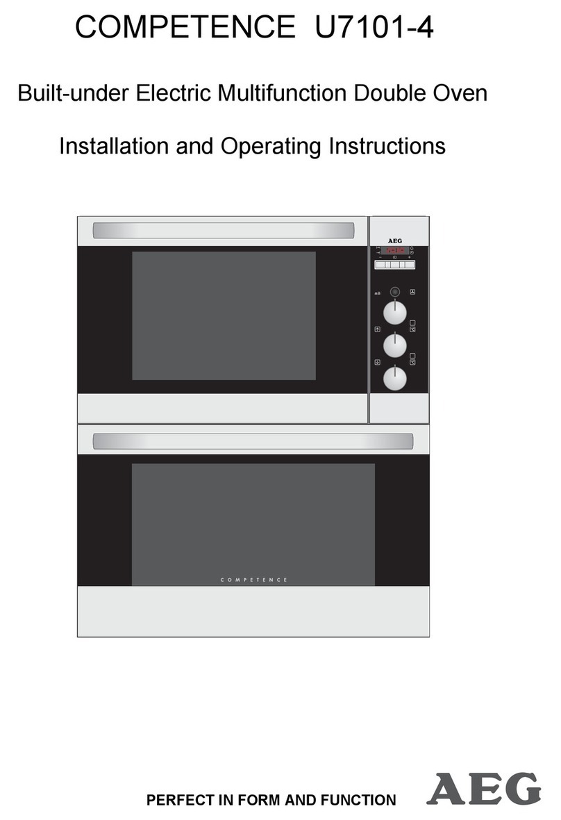 AEG COMPETENCE 311704300 User manual