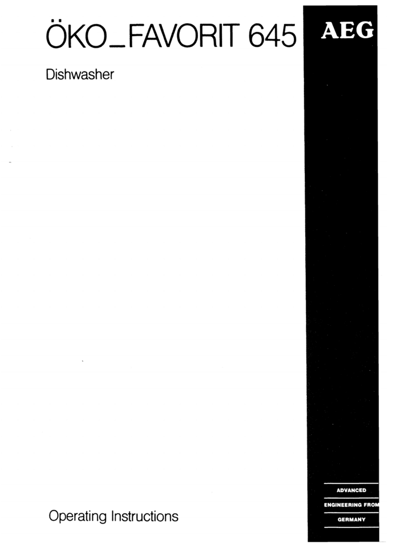AEG 645 User manual