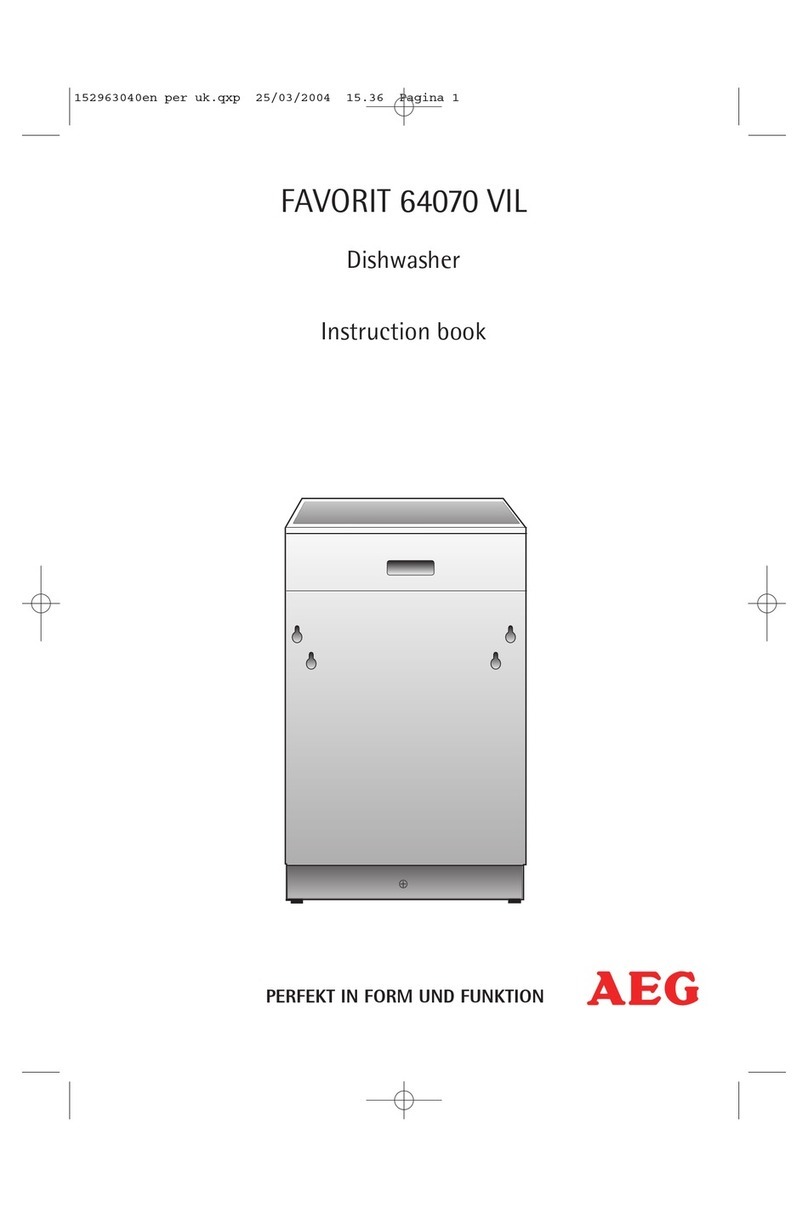 AEG FAVORIT 64070 VIL User manual