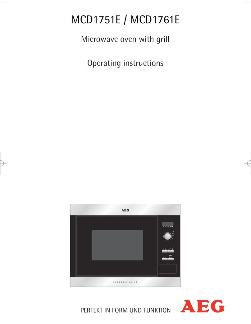 AEG MCD1751E operating instructions