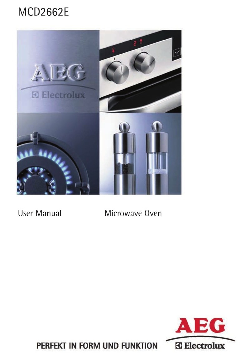 AEG MCD2662E user manual
