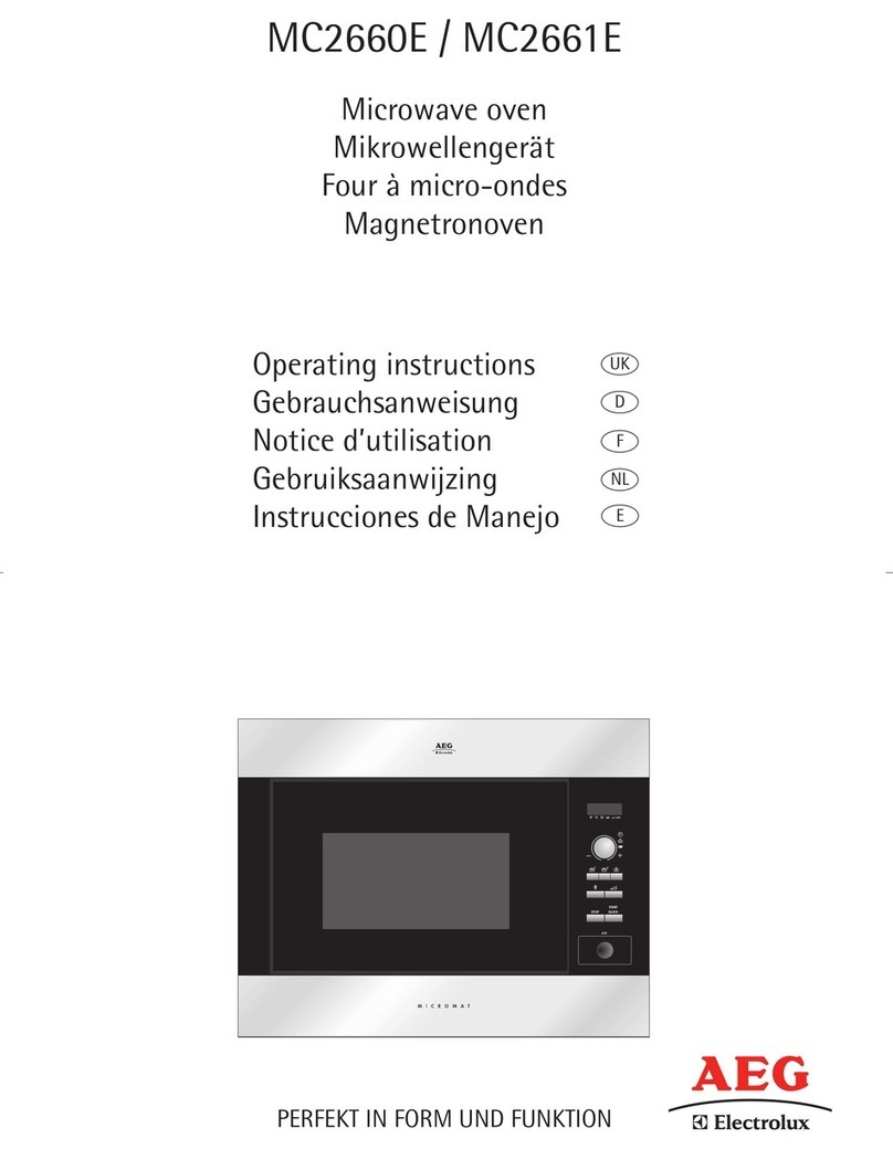 AEG MC2661E User manual