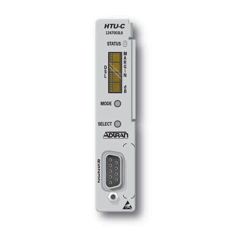 ADTRAN DDM+ HTU-C M User manual