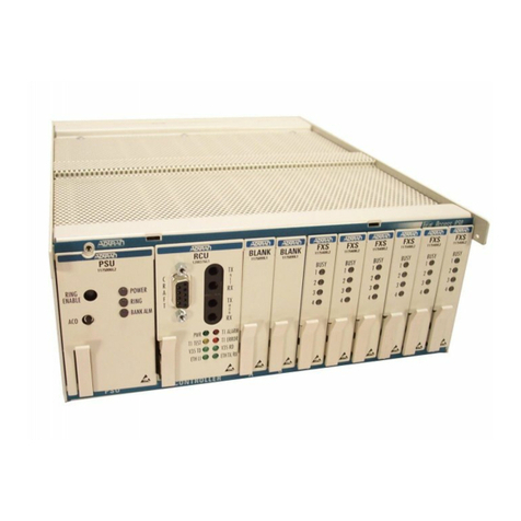 ADTRAN 850-VoDSL User manual