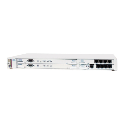 ADTRAN Ethernet Over Bonded Copper MX3112 User manual
