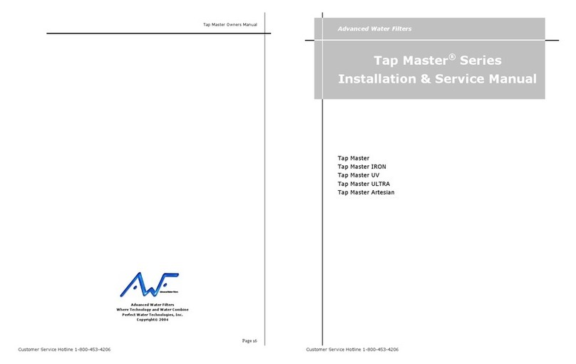 Advanced Water Filters Water Dispenser Manual
