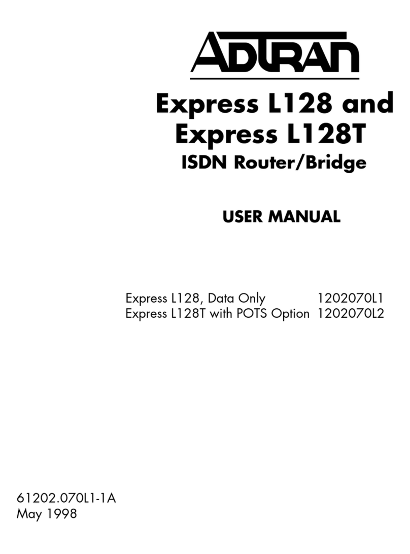 ADTRAN Express L128 User manual