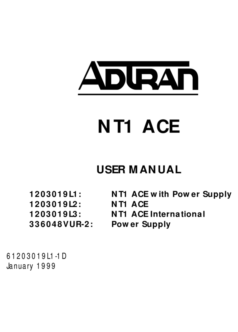 ADTRAN 1203019L2 user manual