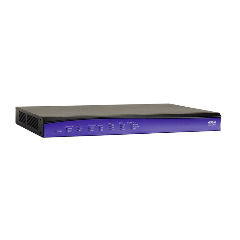 ADTRAN NetVanta 4305 quick start guide