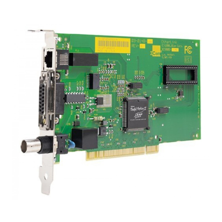 3Com EtherLink 3C900B Installation and operating instructions