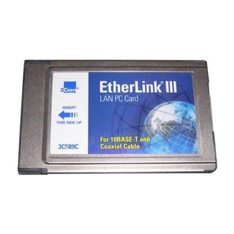 3Com 3C589D User manual 3Com 3C589D User manual