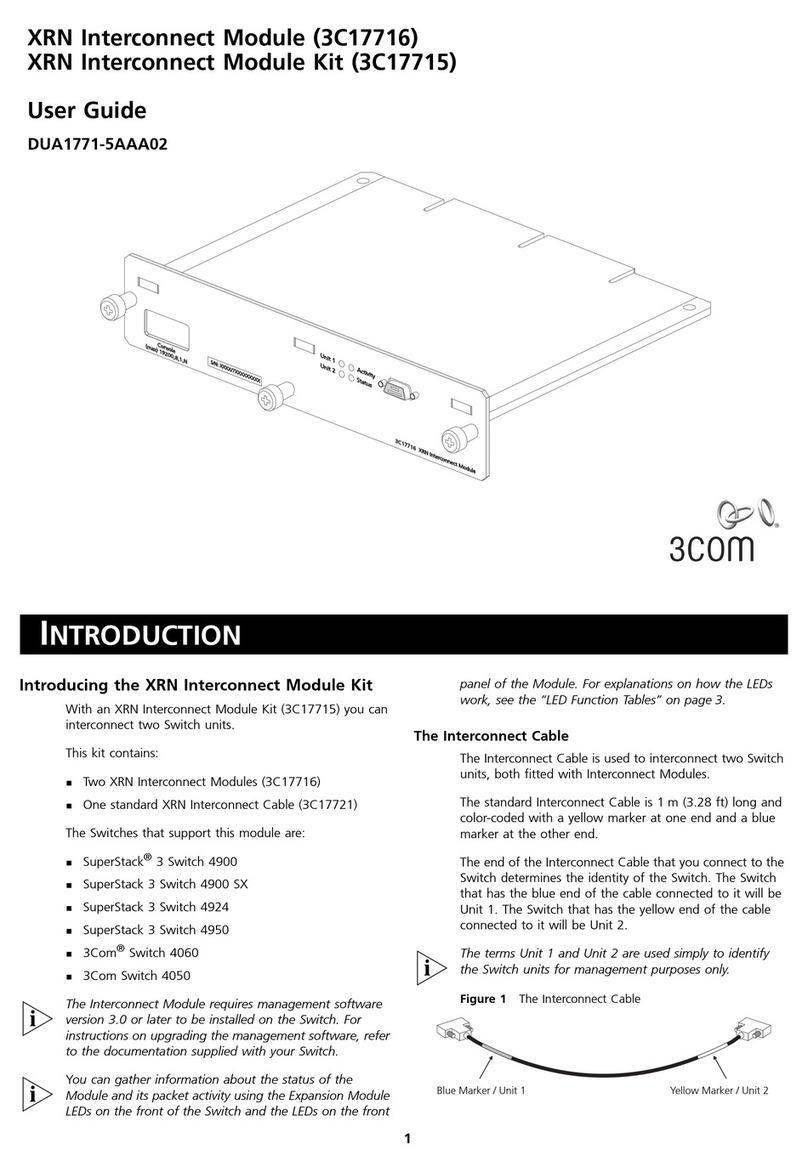 3Com XRN 3C17716 user guide
