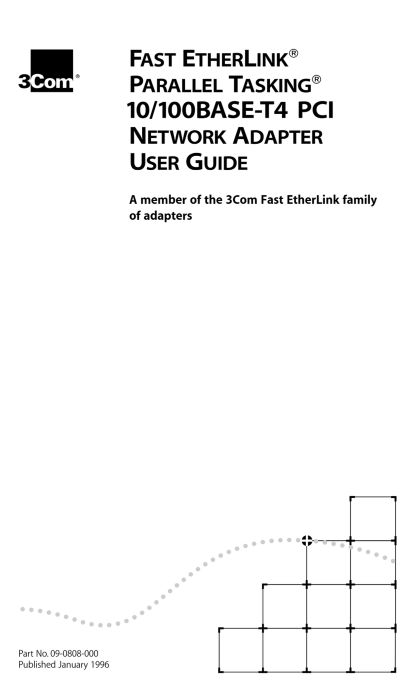 3Com 10/100BASE-T4 user guide