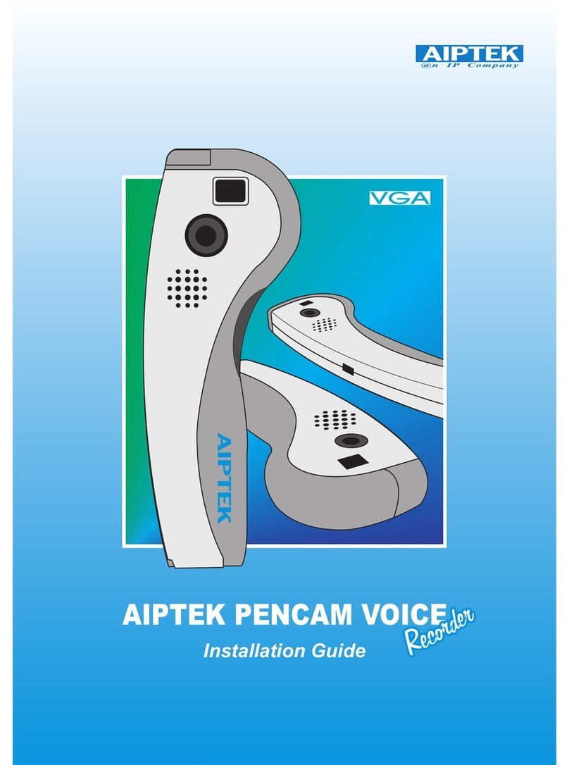 AIPTEK PENCAM VOICE installation guide