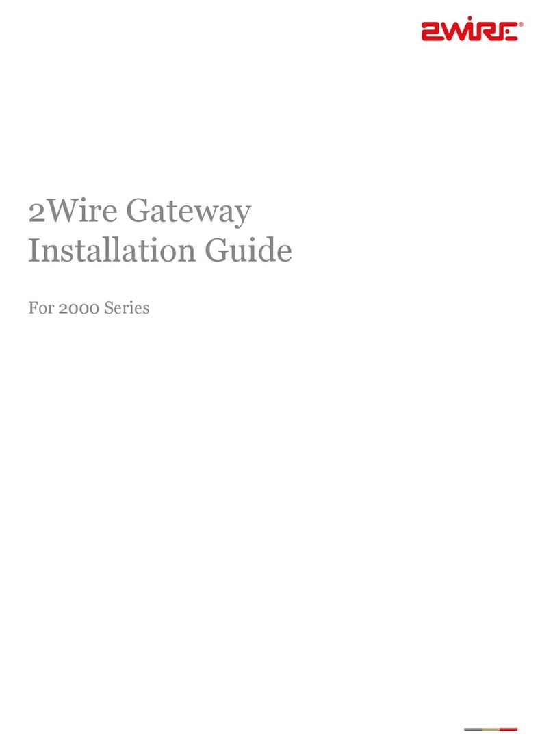 2-Wire 2000 Series User manual