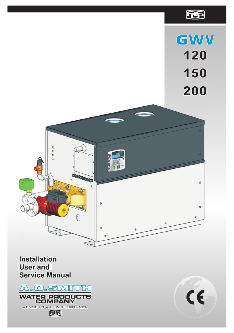 A.O. Smith GWV - 120 Manual