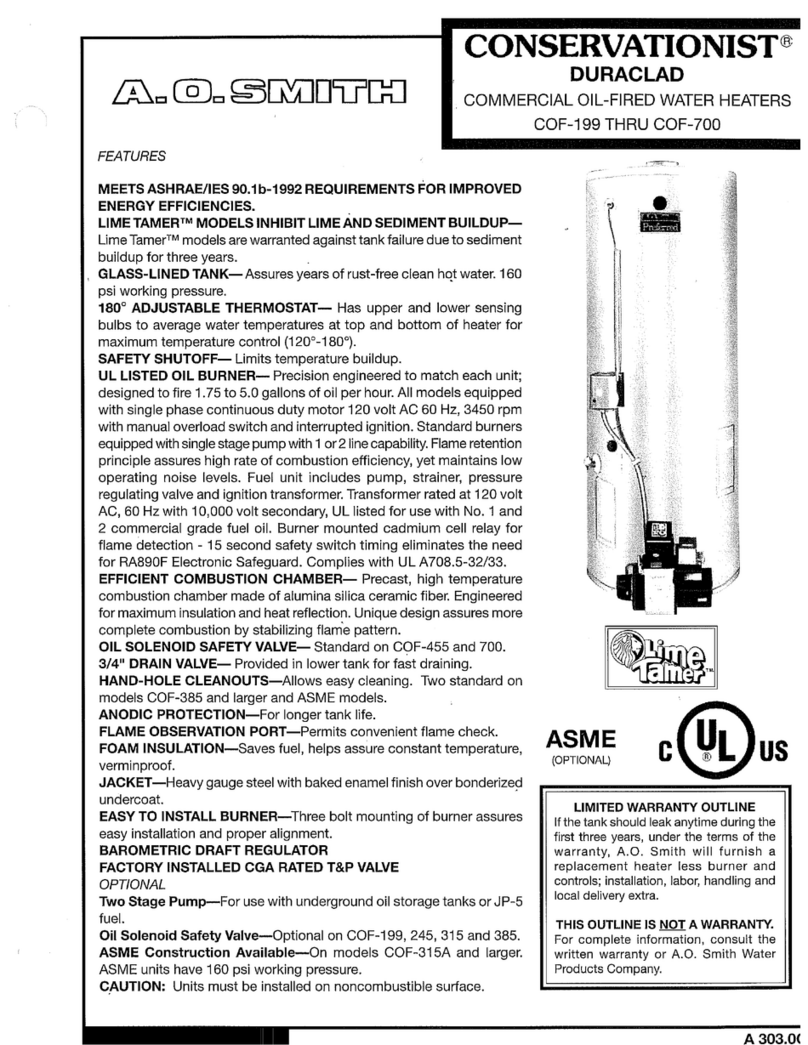 A.O. Smith Duraclad Lime Tamer brochure