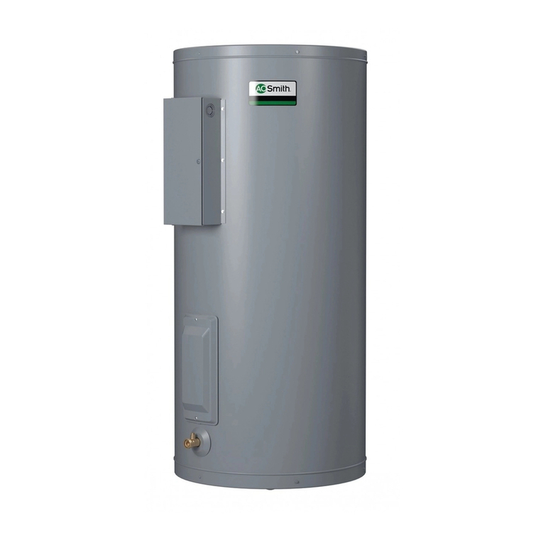 A.O. Smith DEL Installation and operaion manual A.O. Smith DEL Installation and operaion manual