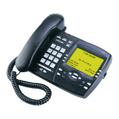 Aastra 470 User manual