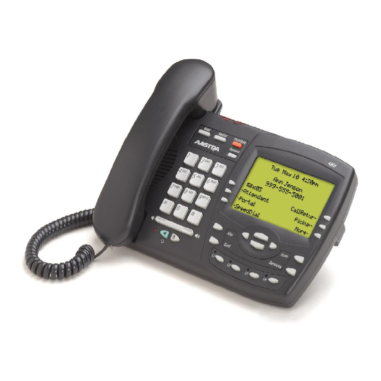 Aastra SIP 480i Service manual